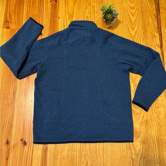 Patagonia Better Sweater Jacket 25526 Fleece Mens LRG Heather Blue - Picture 7 of 7